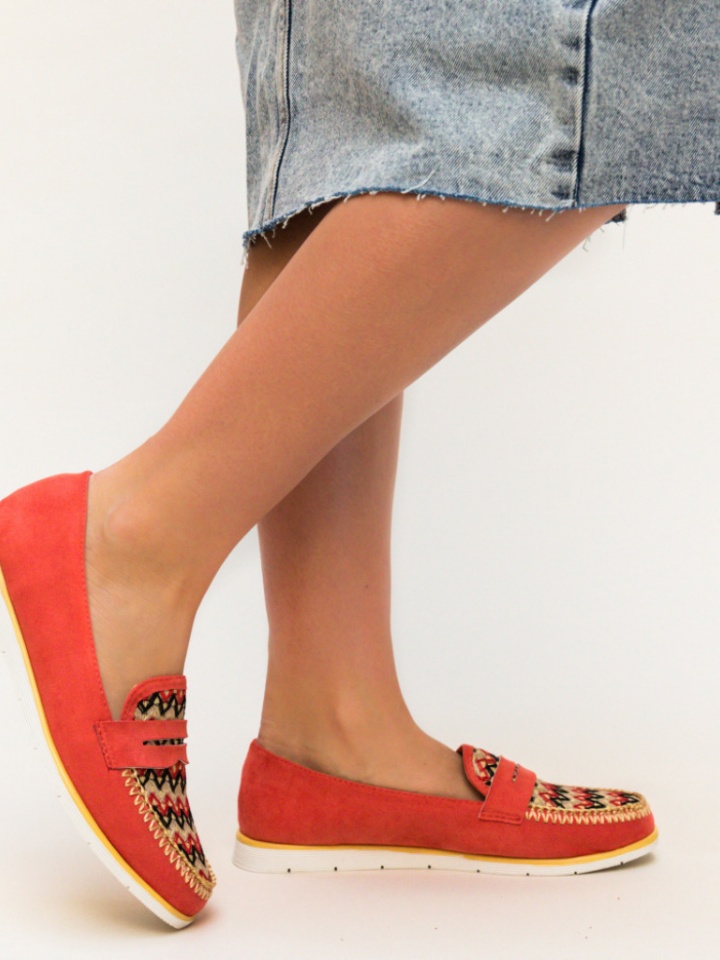 Mocasini Sabiha Rosii