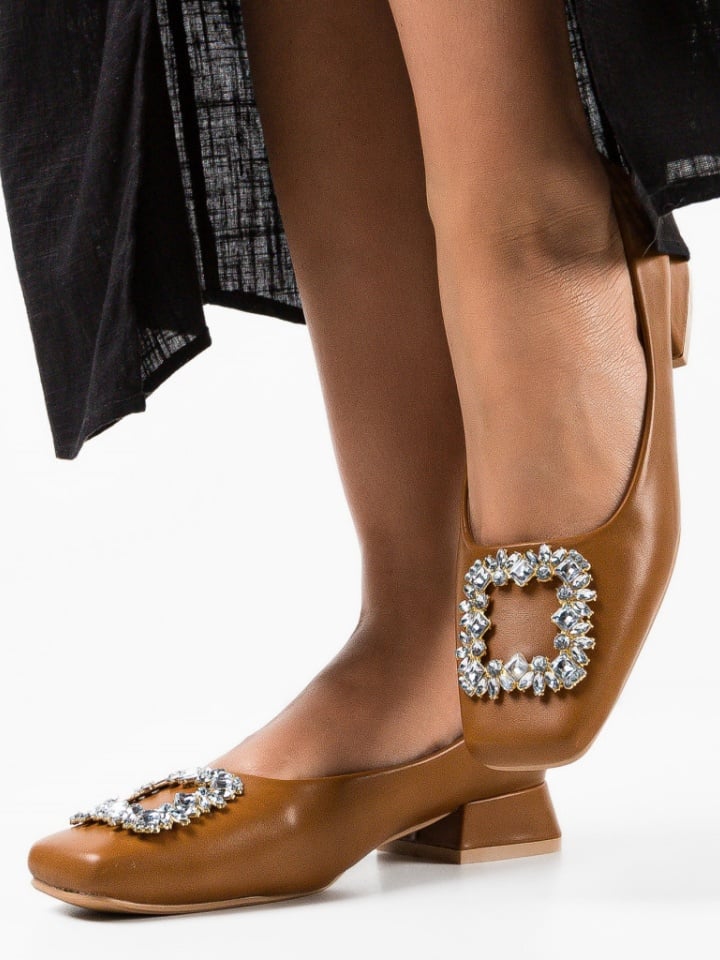 Pantofi dama Christopher Bej