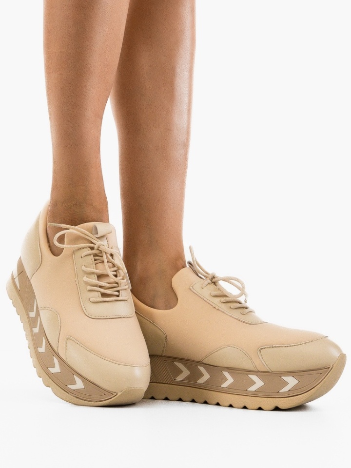 Sneakers dama Gazy Bej