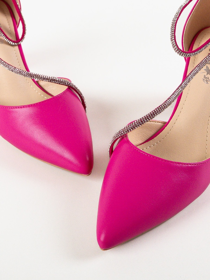 Pantofi cu toc Zayat Fuchsia