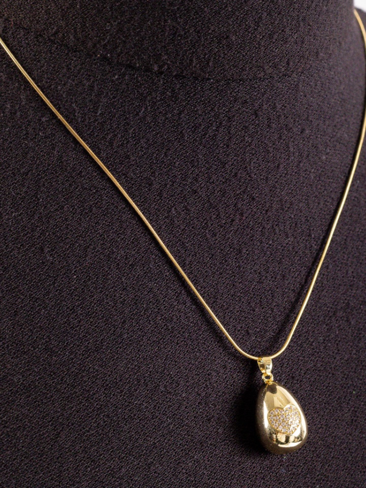 Colier Heart Auriu