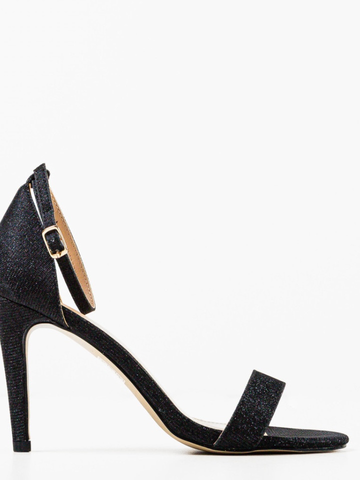 Sandale cu toc Ayrane Negre