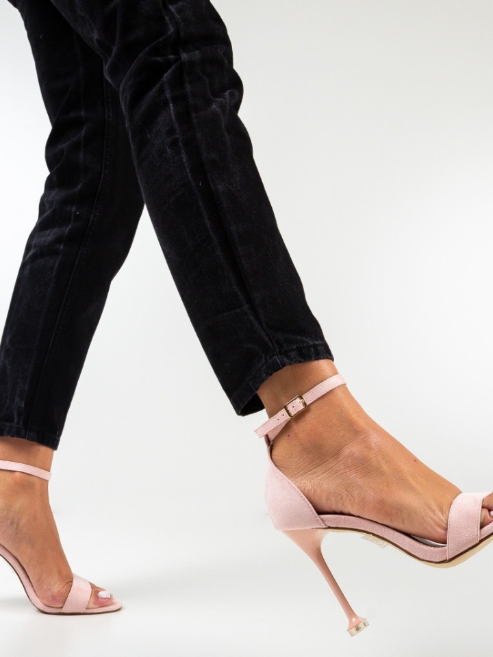 Sandale cu toc Brock Albastre