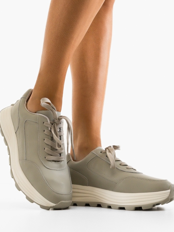 Sneakers dama Lelalo Gri 2