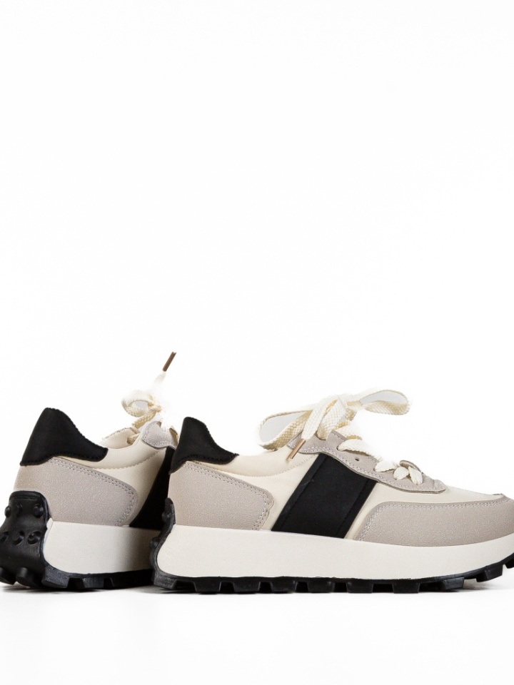 Sneakers dama Feytong Bej