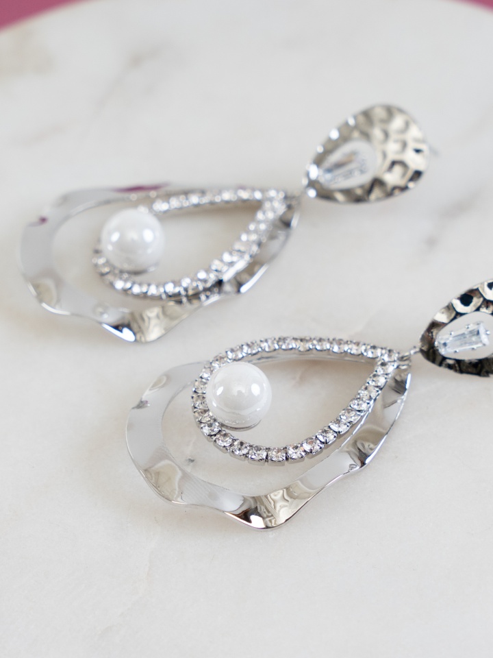 Cercei Bynet Argintii