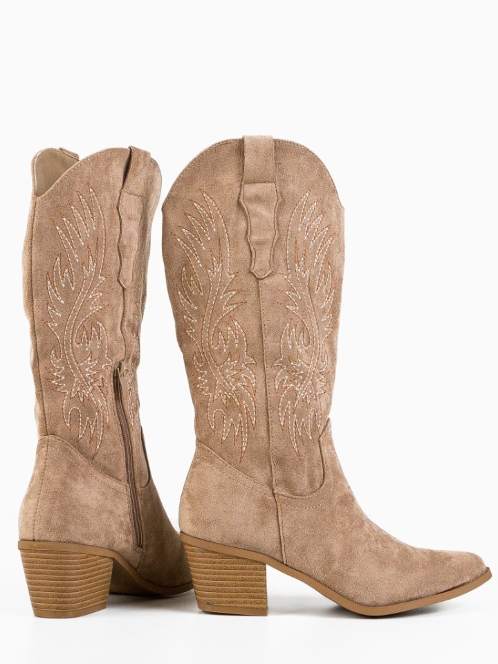 Cizme dama Chikelu Khaki