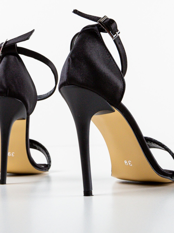 Sandale cu toc Cassius Albe 2