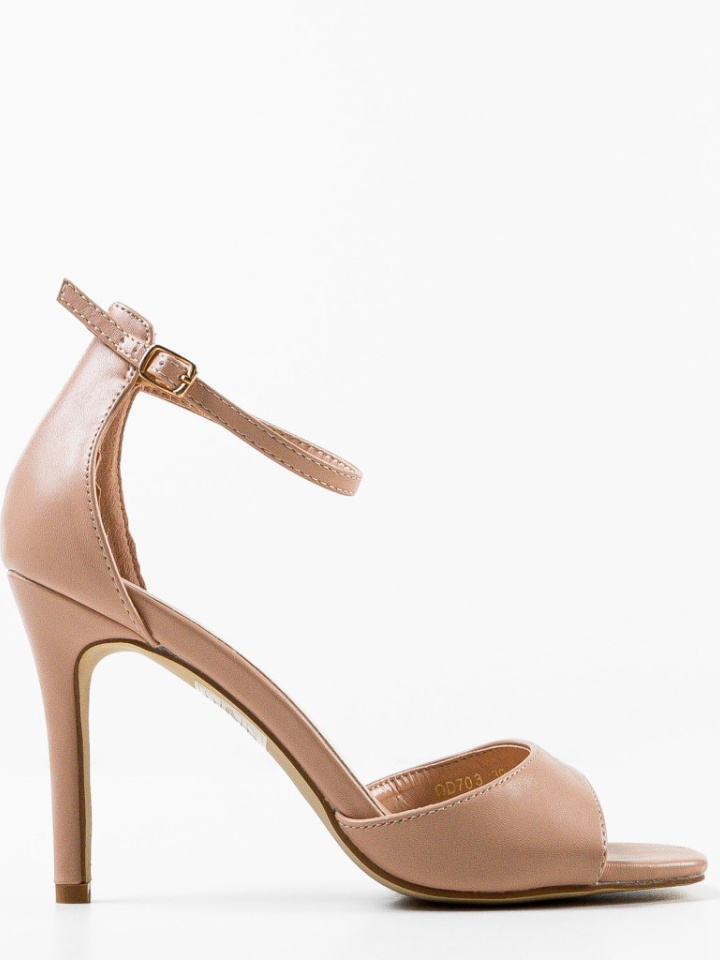 Sandale cu toc Moroilo Negre