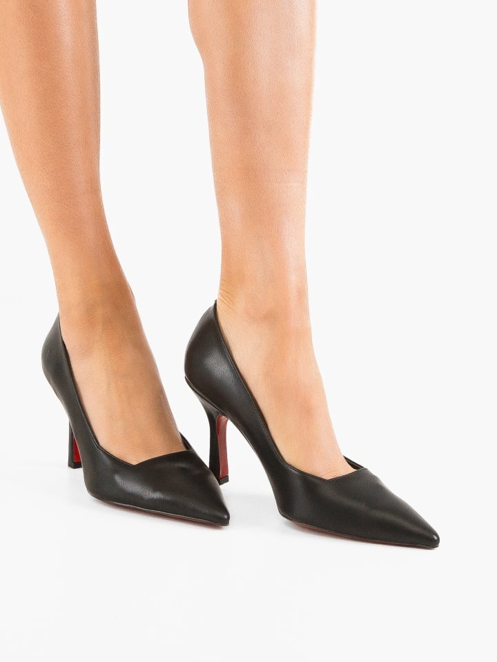 Pantofi stiletto Vobka Bej