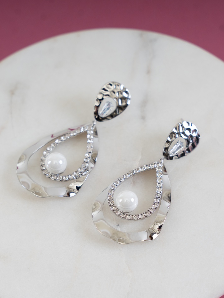 Cercei Bynet Argintii