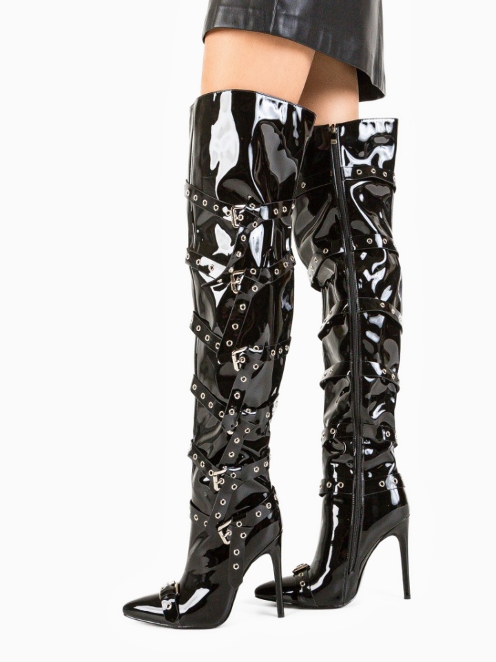 Cizme dama Giusi Negre