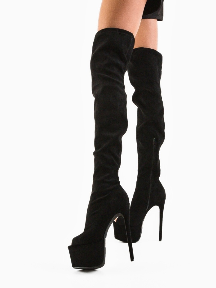 Cizme dama Johann Negre