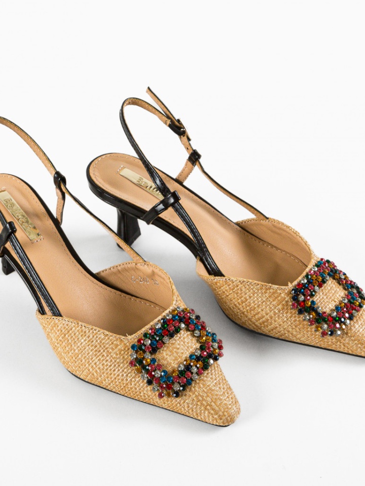 Pantofi dama Rafiana Bej