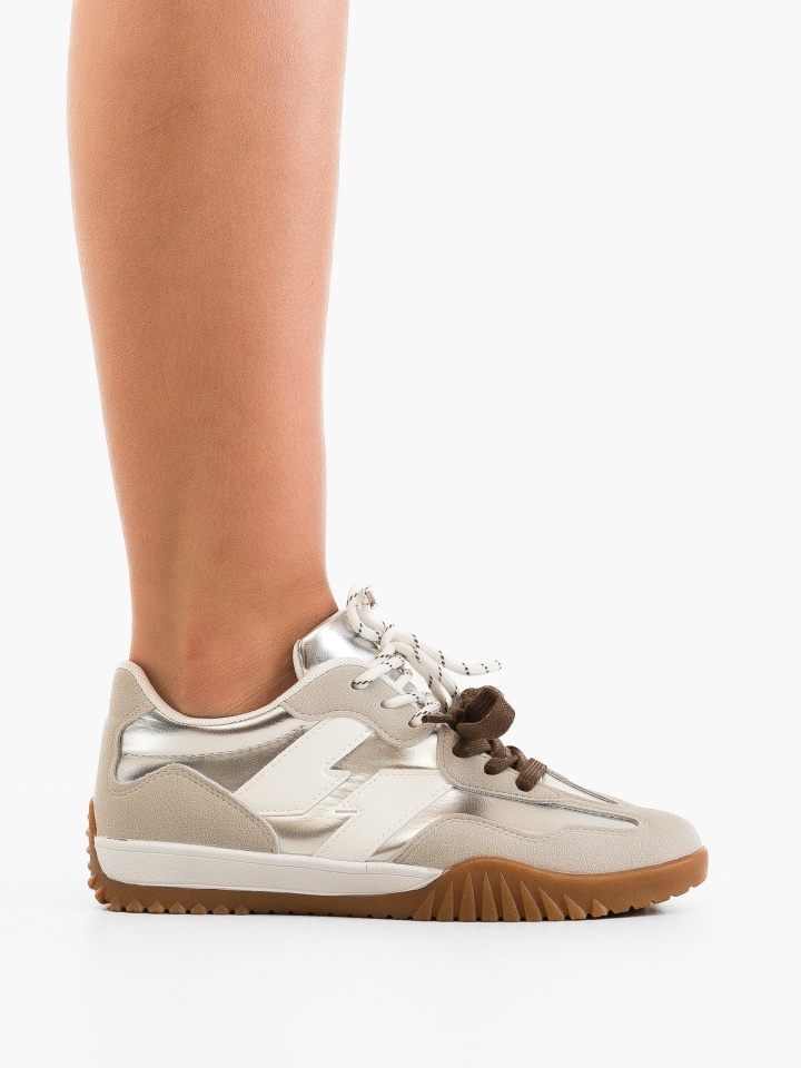 Pantofi Sport Velma Argintii