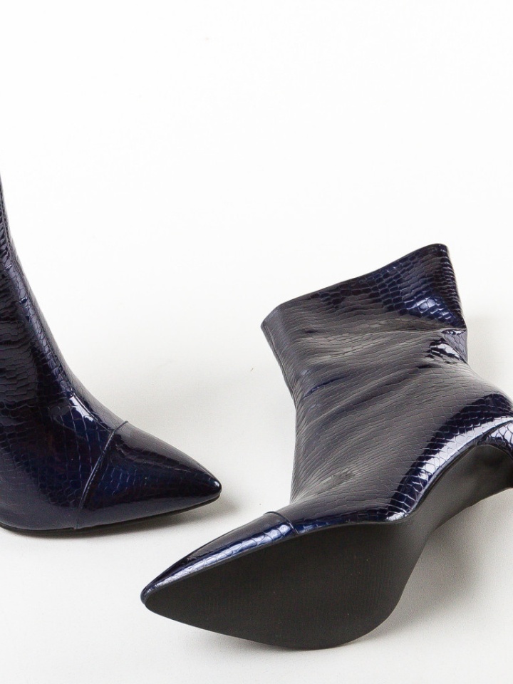 Botine dama Yassin Bleumarin