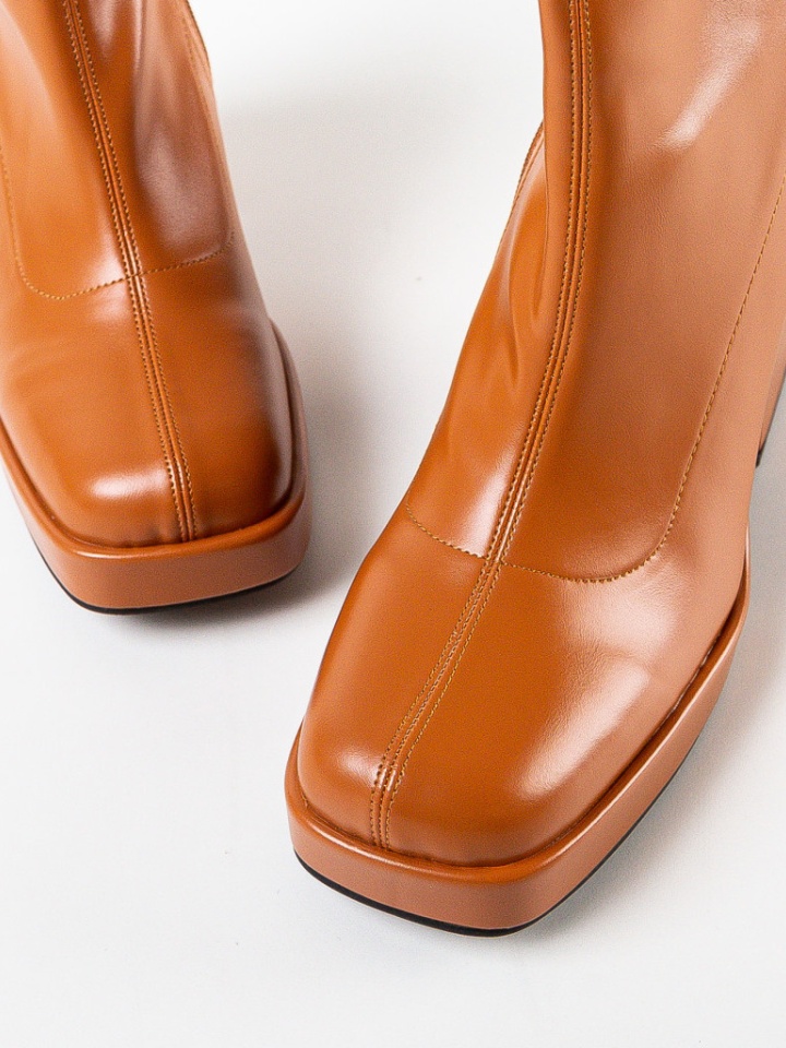 Botine dama Kids Camel