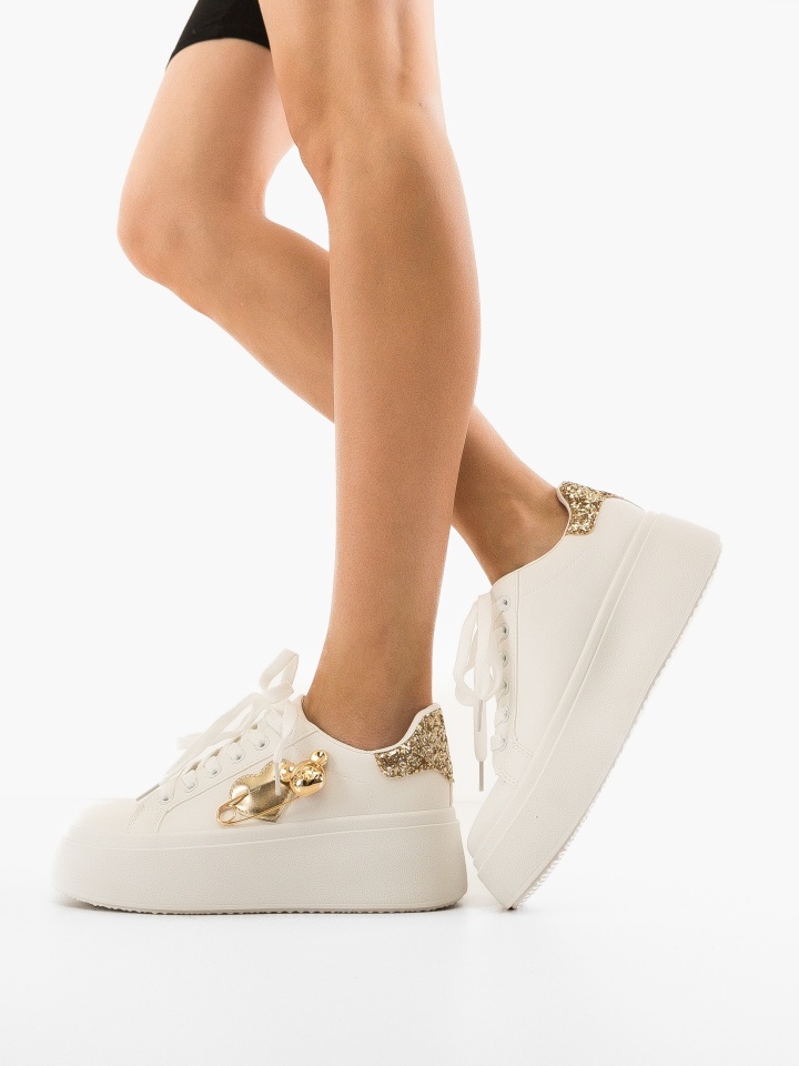 Sneakers dama Neela Argintii