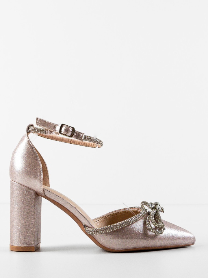Pantofi cu toc Lester Bej 2