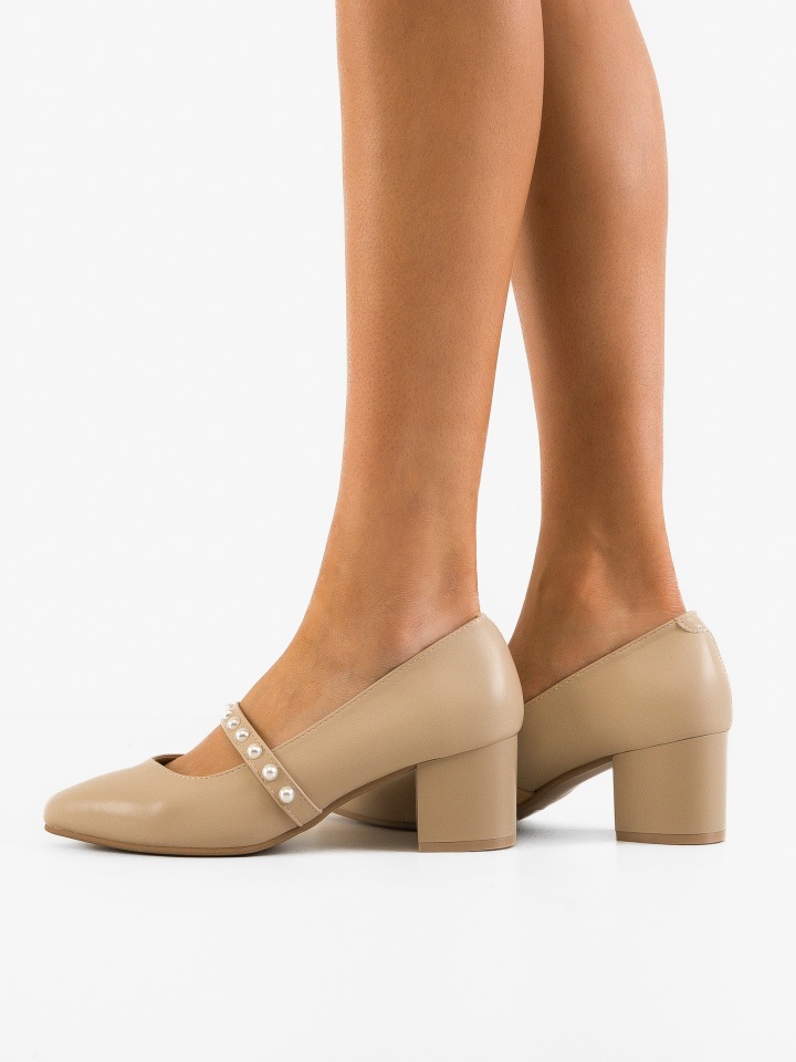 Pantofi dama Celine Bej