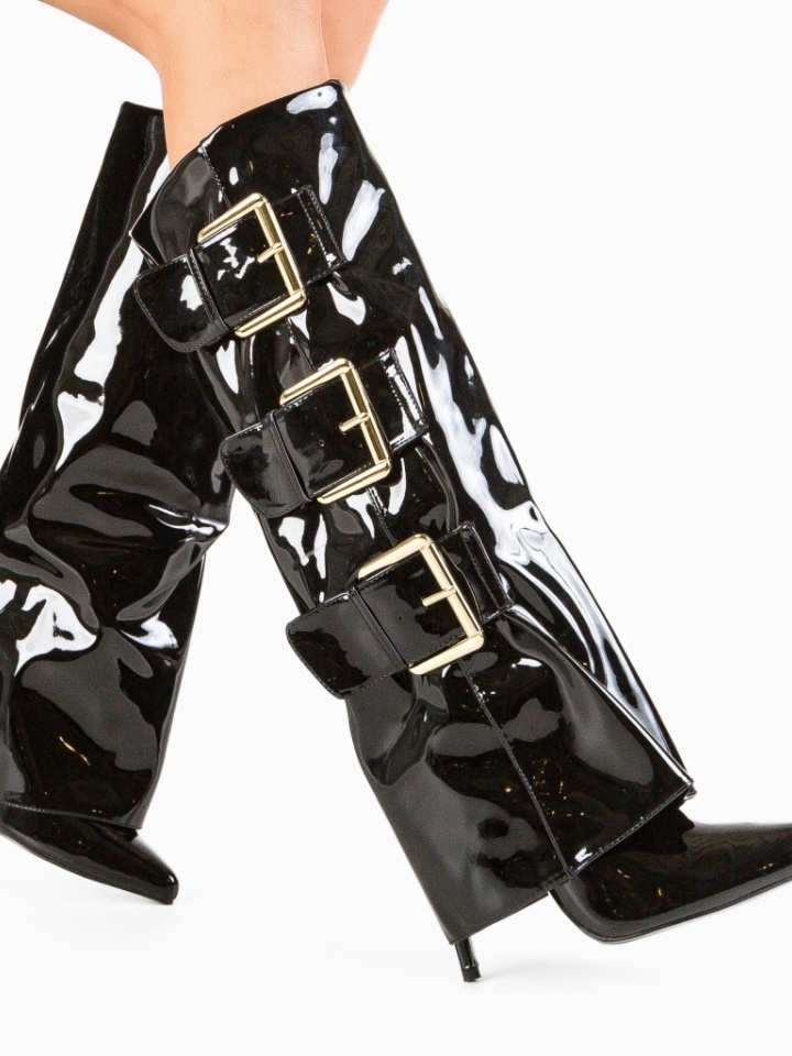 Cizme dama Amahle Negre