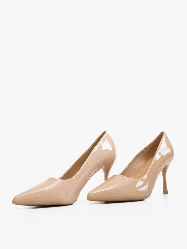Pantofi stiletto dama Kas Nude