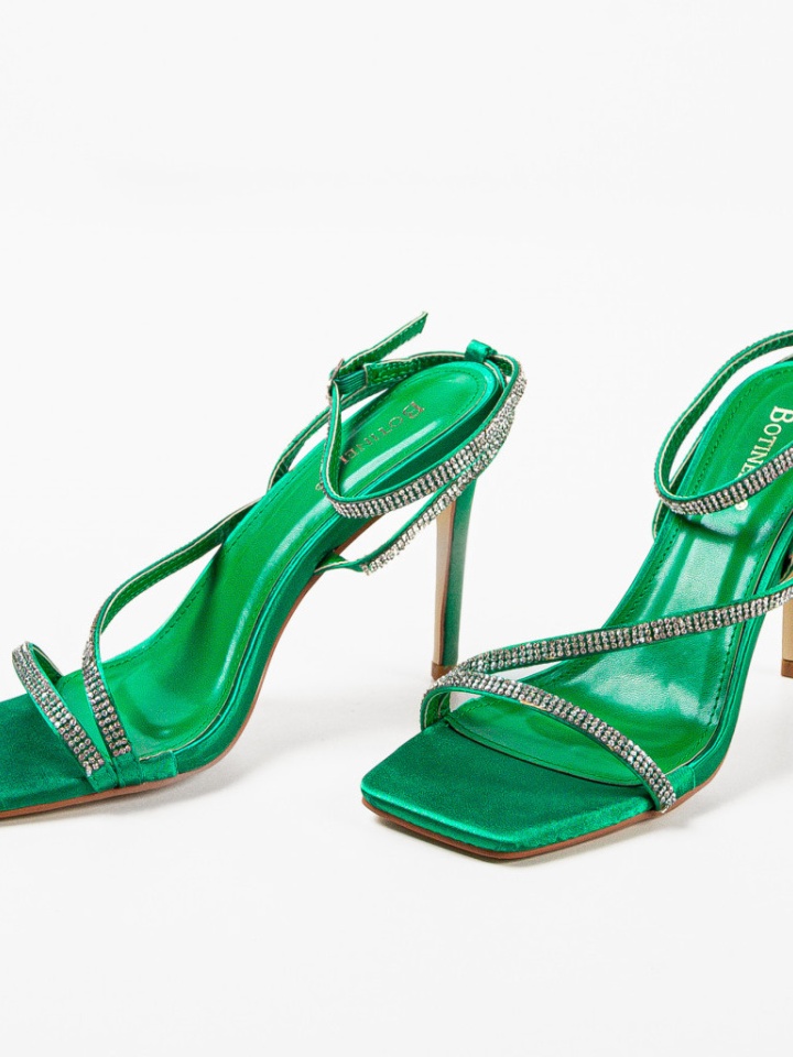 Sandale cu toc Neyman Aurii