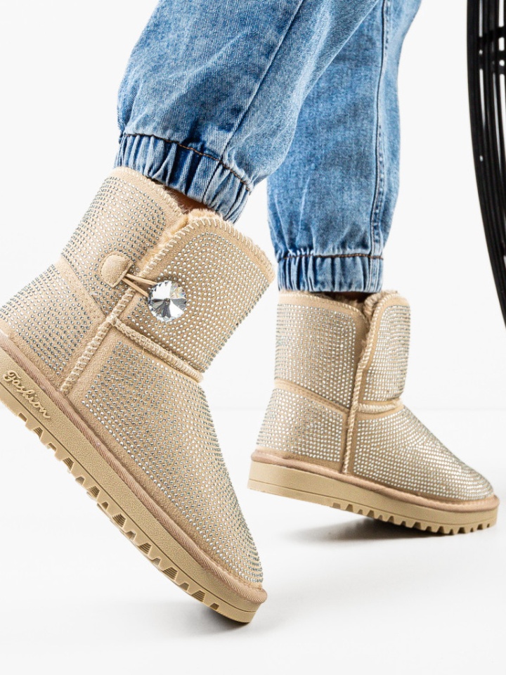 Cizme tip Ug Dymant Bej