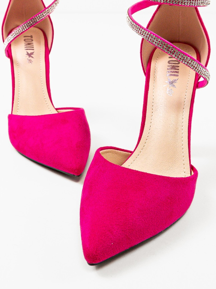 Pantofi cu toc Kyk Fuchsia