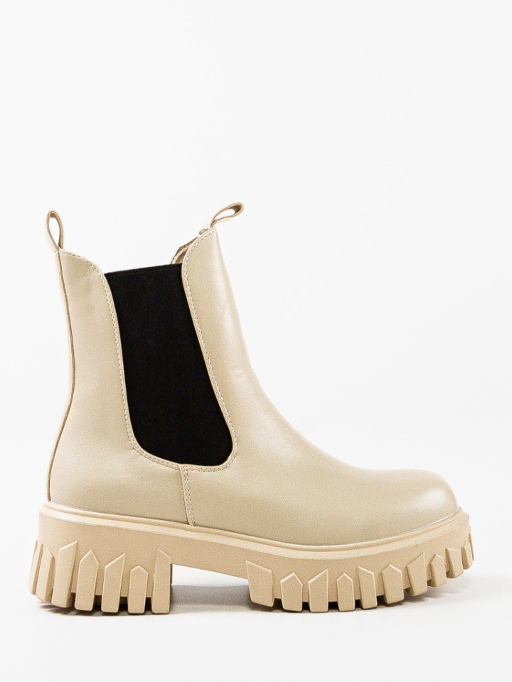 Ghete dama Poppy Albe