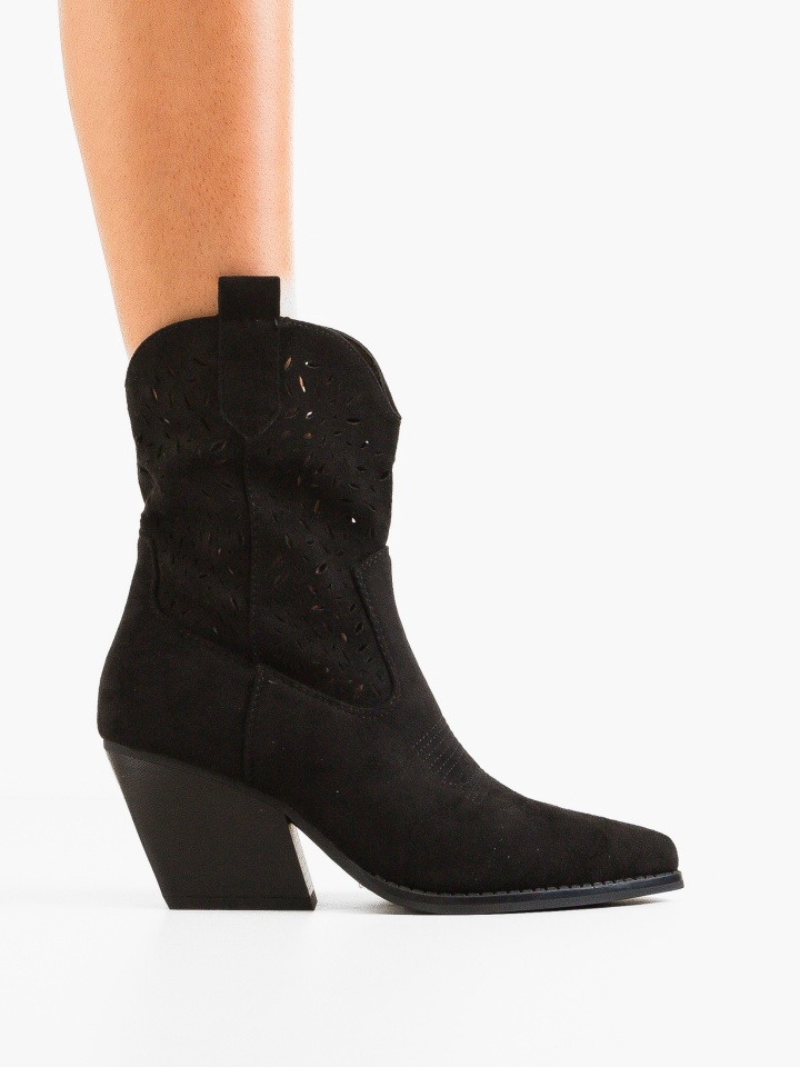 Botine dama Kimberle Negre