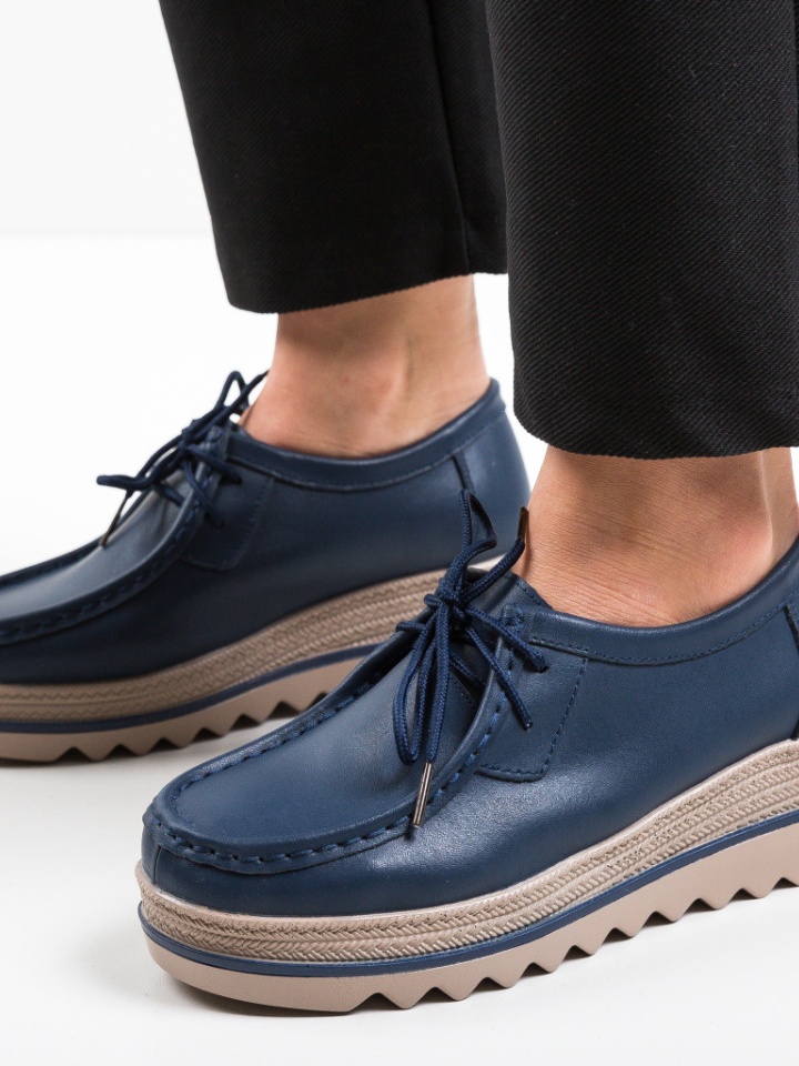 Pantofi Casual Sag Bleumarin