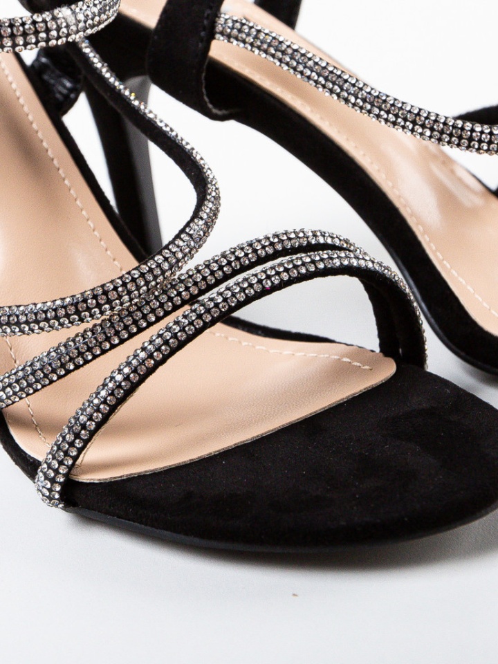 Sandale cu toc Kabral Negre