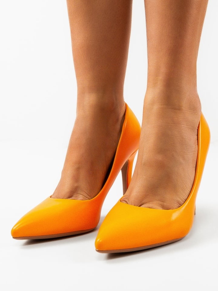 Pantofi dama Rajan Portocalii