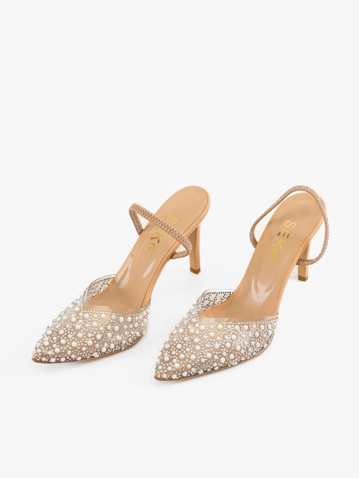 Pantofi dama Beto Argintii