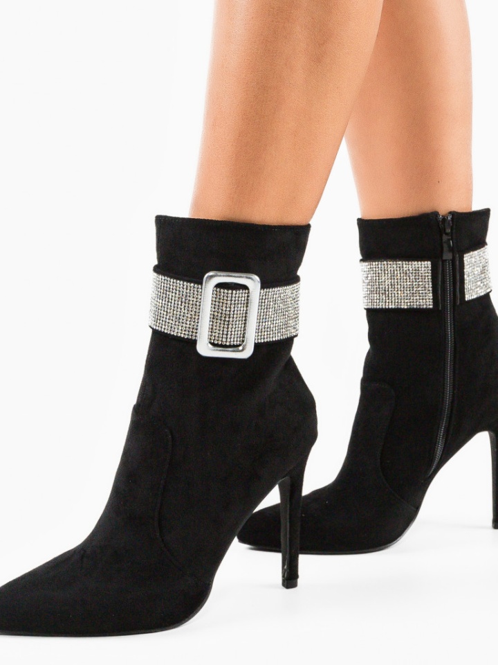 Botine dama Wagne Negre