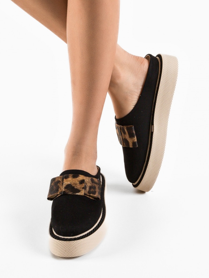 Papuci dama Castrol Negri