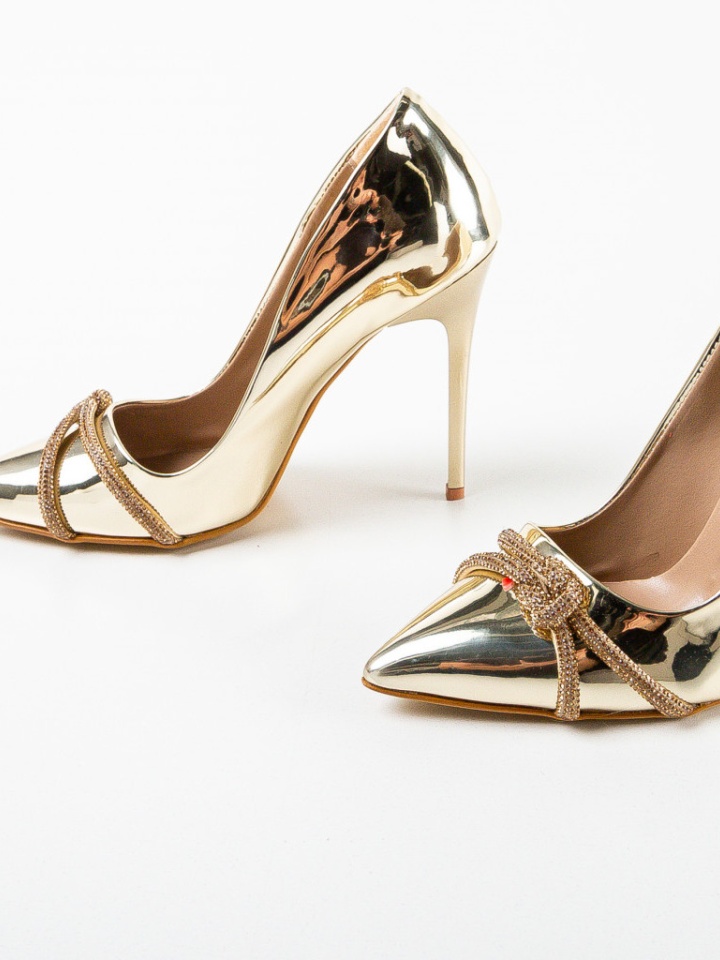 Pantofi dama Casette Aurii