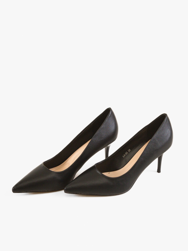 Pantofi stiletto dama Adra Bej