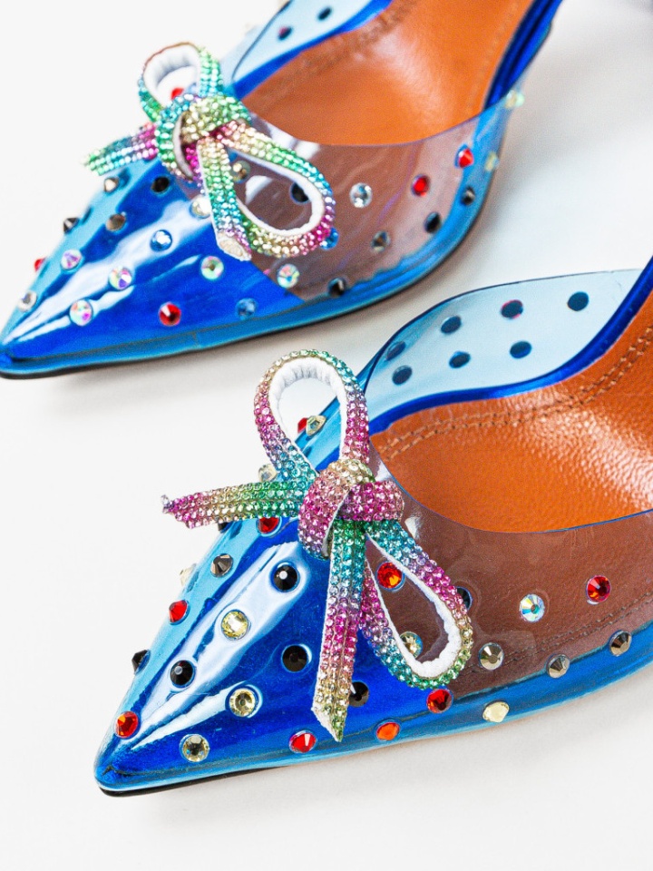 Pantofi dama Karambol Argintii