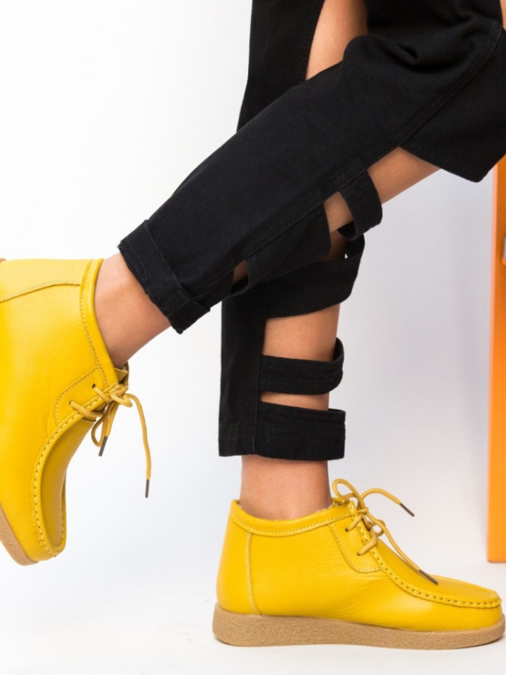 Pantofi Casual Munela Bej