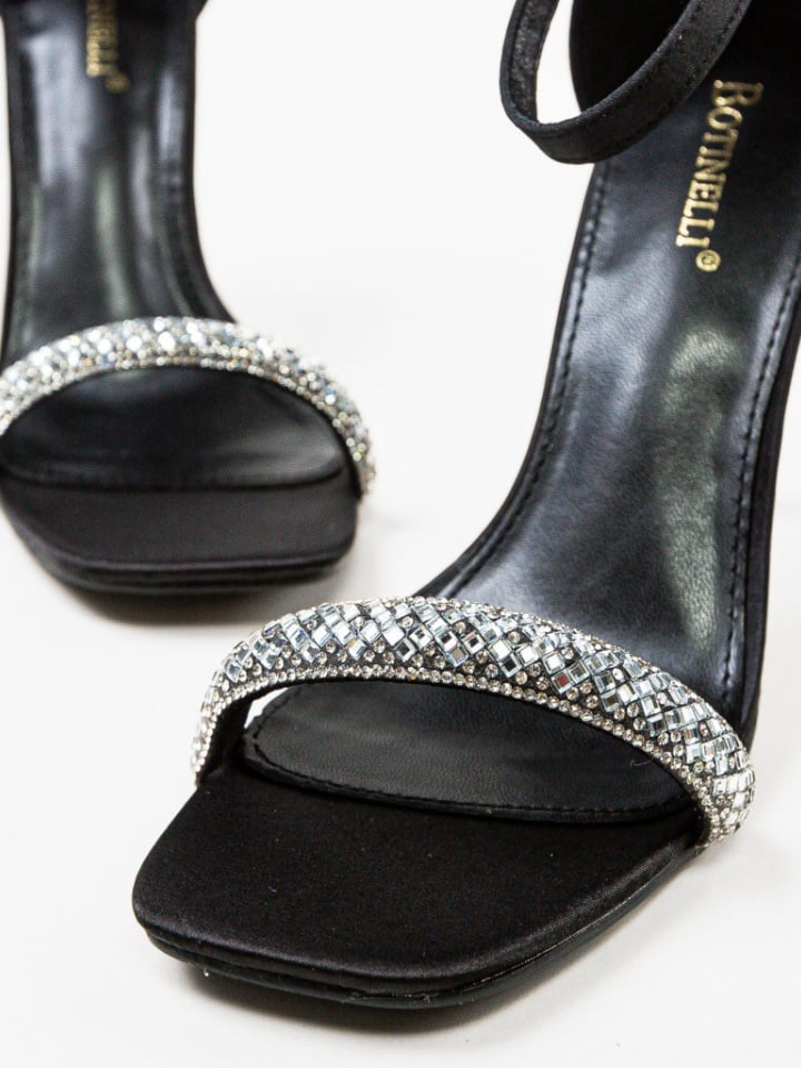 Sandale cu toc Eteset Roz