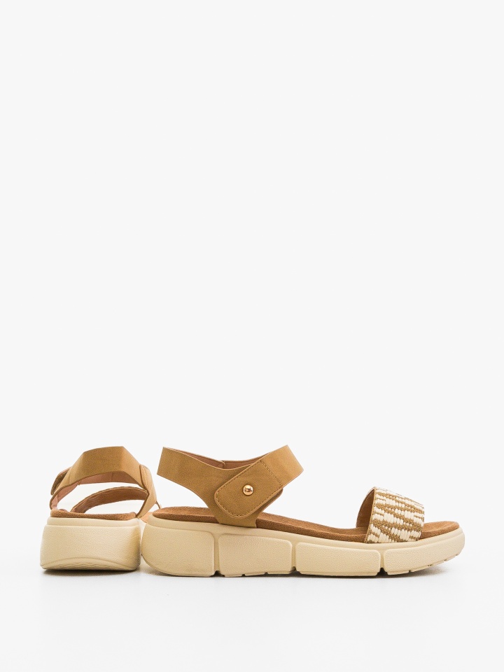 Sandale dama Feciulia Camel