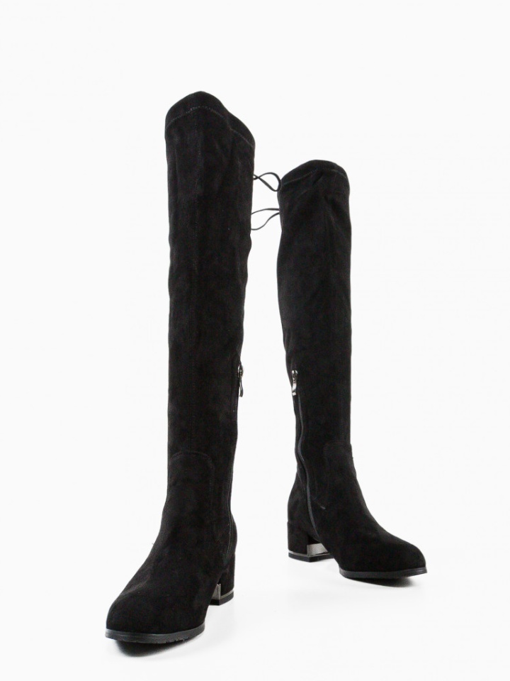 Cizme dama Heelis Negre