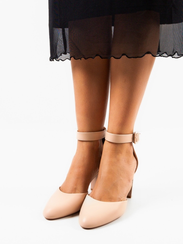 Pantofi dama Haloma Bej