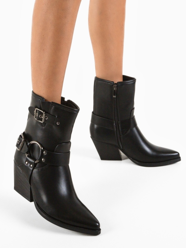 Botine dama Larvak Negre