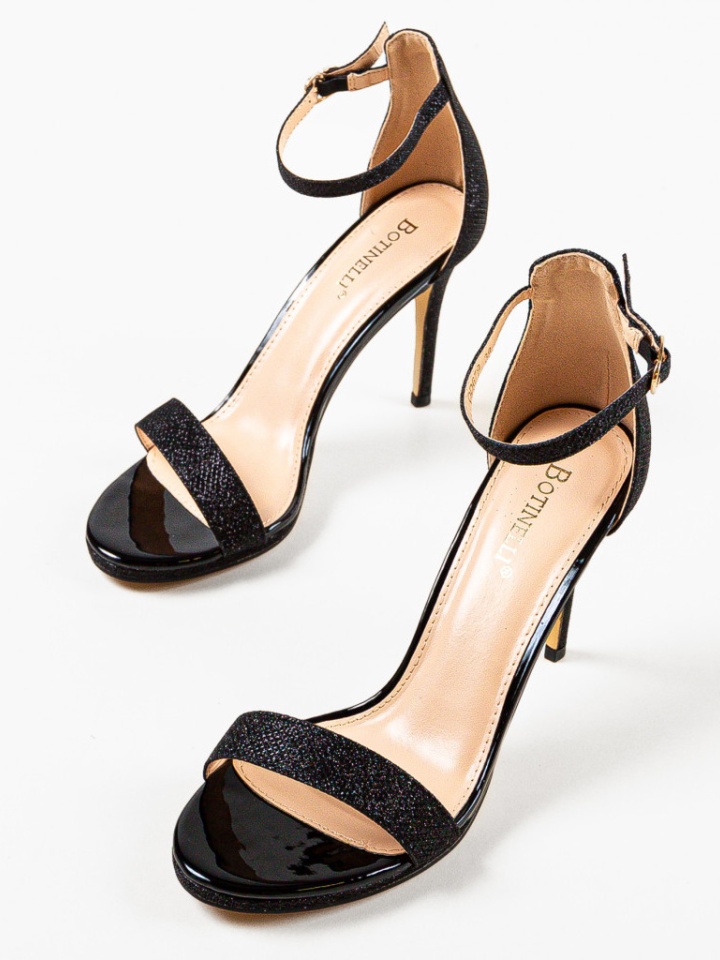 Sandale cu toc Krijo Negri