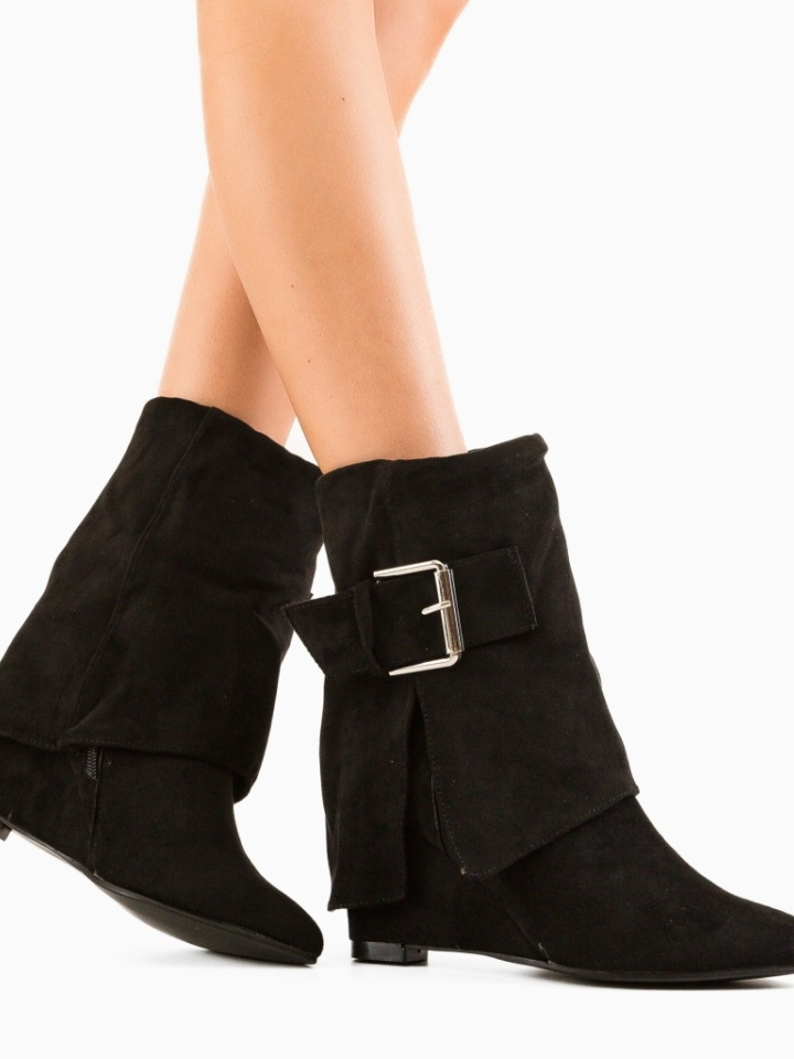 Botine dama Zhou Negre