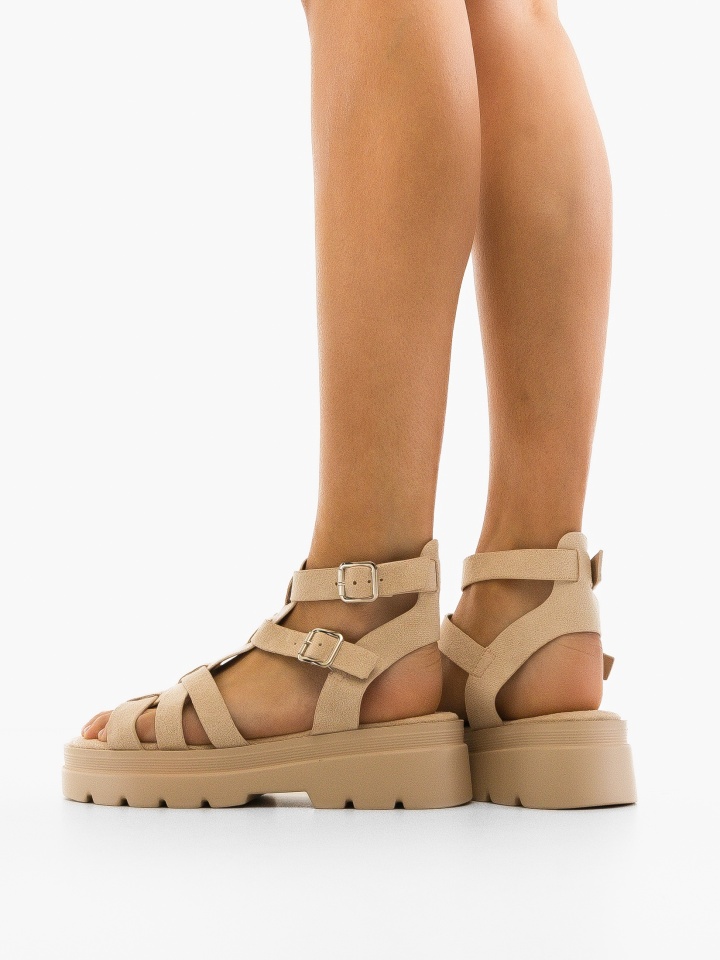 Sandale dama Pravend Bej