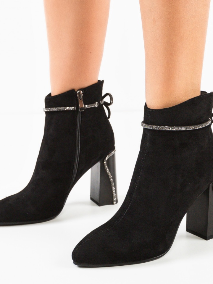 Botine dama Ephraim Negre